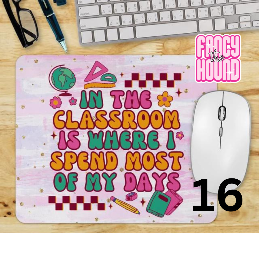 Teacher Mouse Pads