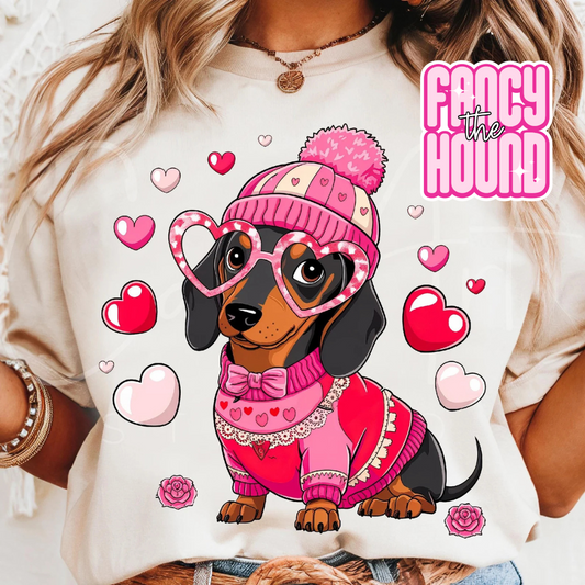 Valentine's Dachshund