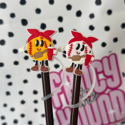 STRAW TOPPERS