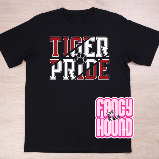 Tiger Pride - Red/White
